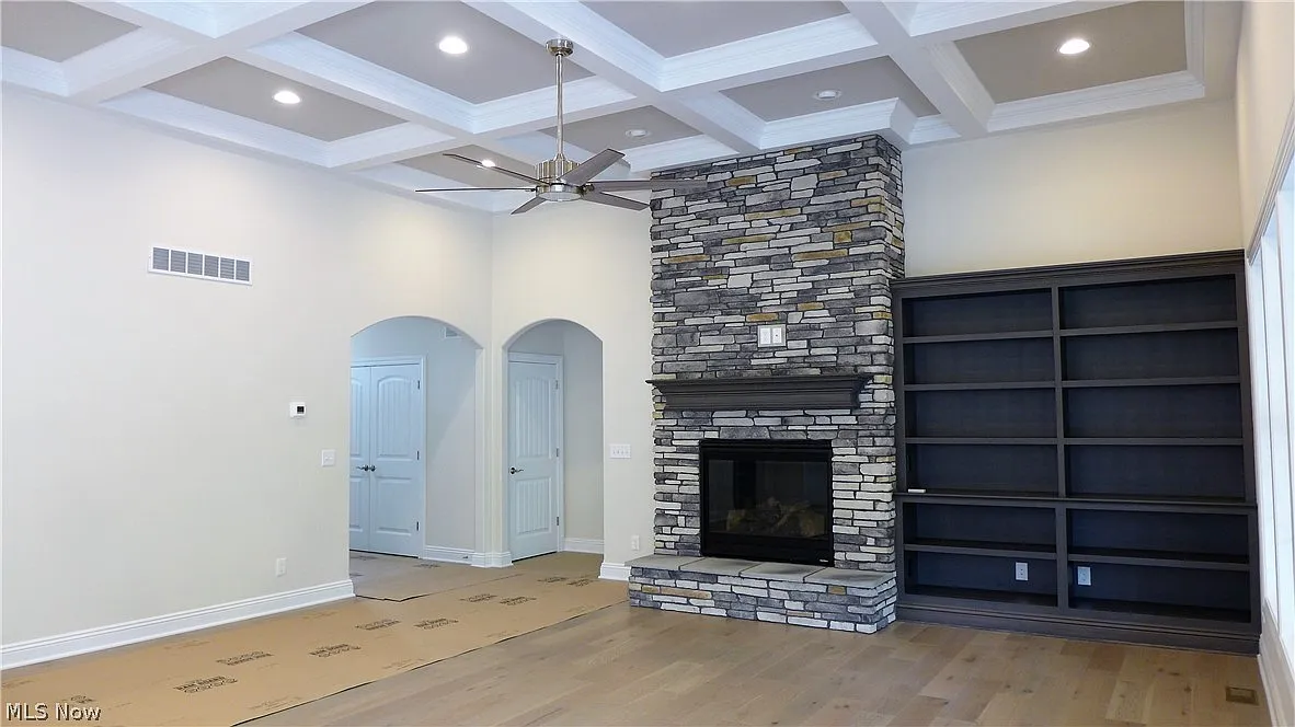 Additional living space in the single-story home.